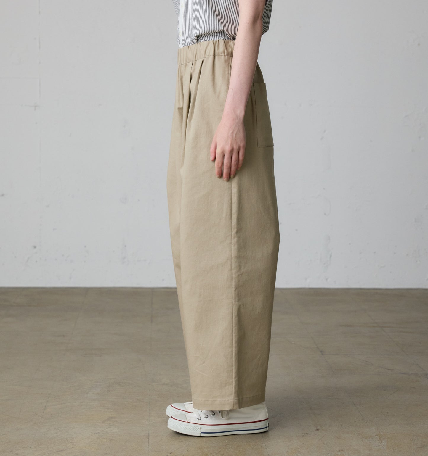 twill easy pants