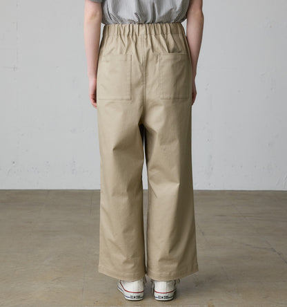 twill easy pants