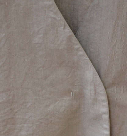 cotton linen wide vest