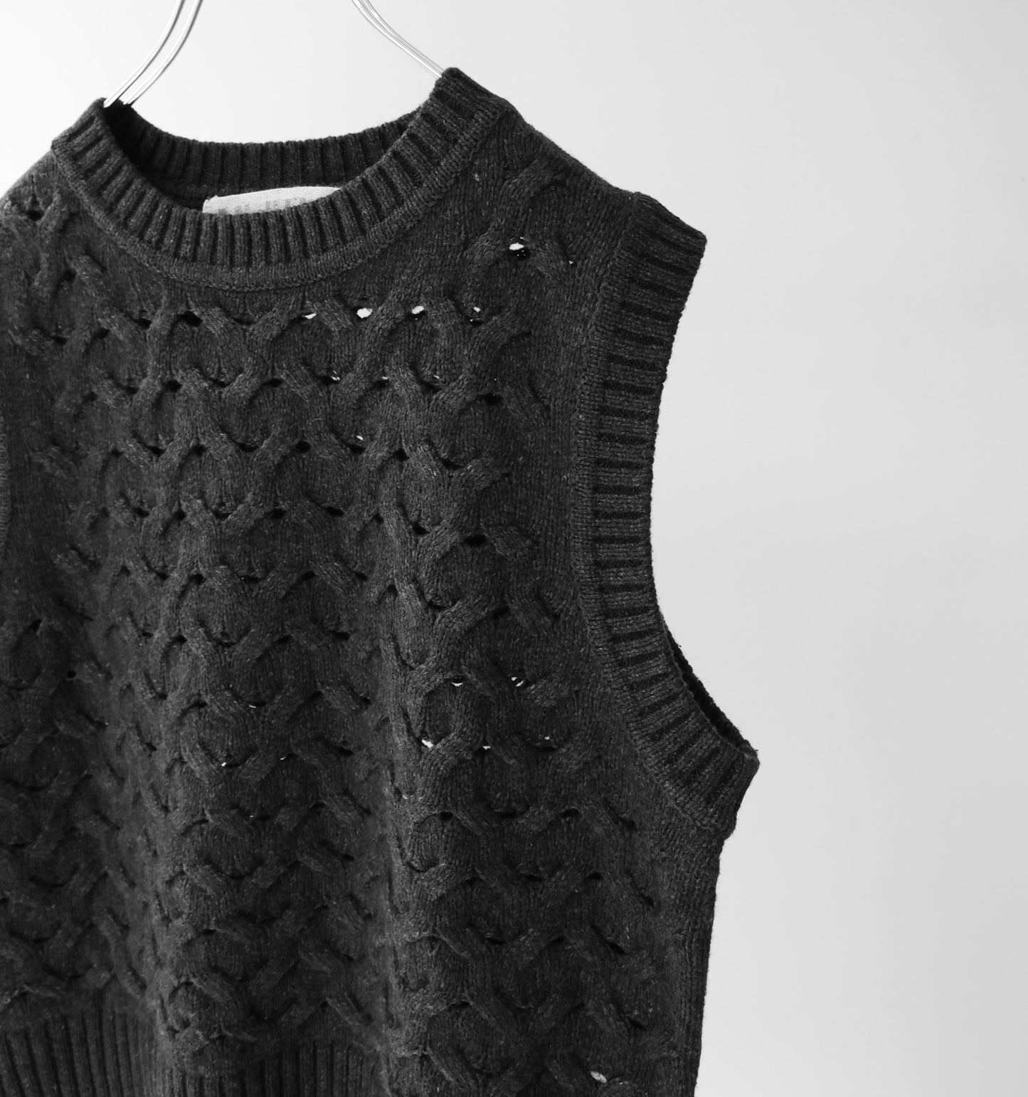 short knitting pattern vest