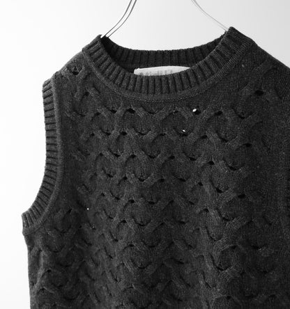 short knitting pattern vest