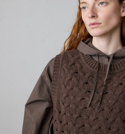 short knitting pattern vest