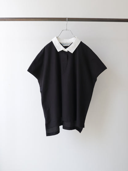 polo no sleeve pullover