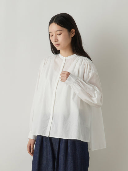 gathered wide shirt