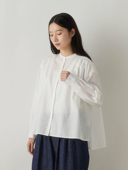 gathered wide shirt