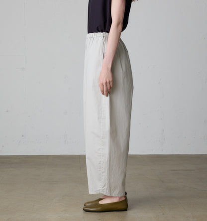 cottonlinen wide easy pants