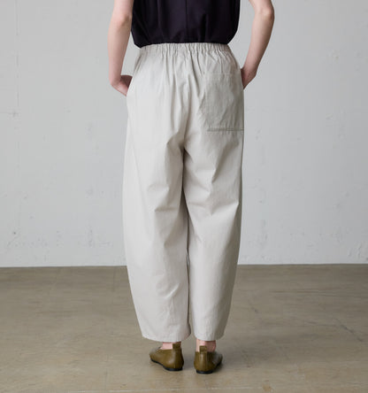 cottonlinen wide easy pants
