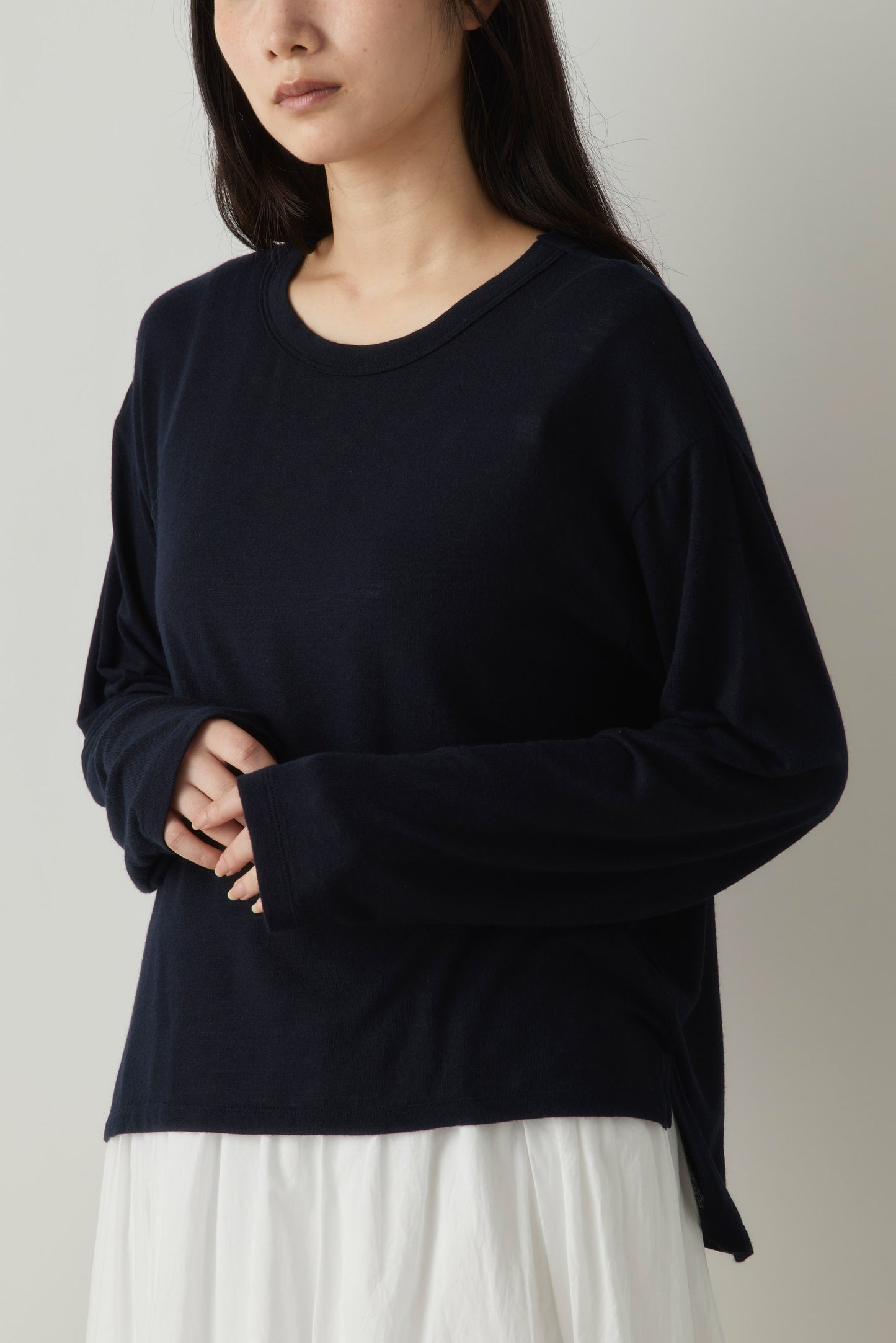 3-71892663 shirt collar pullover