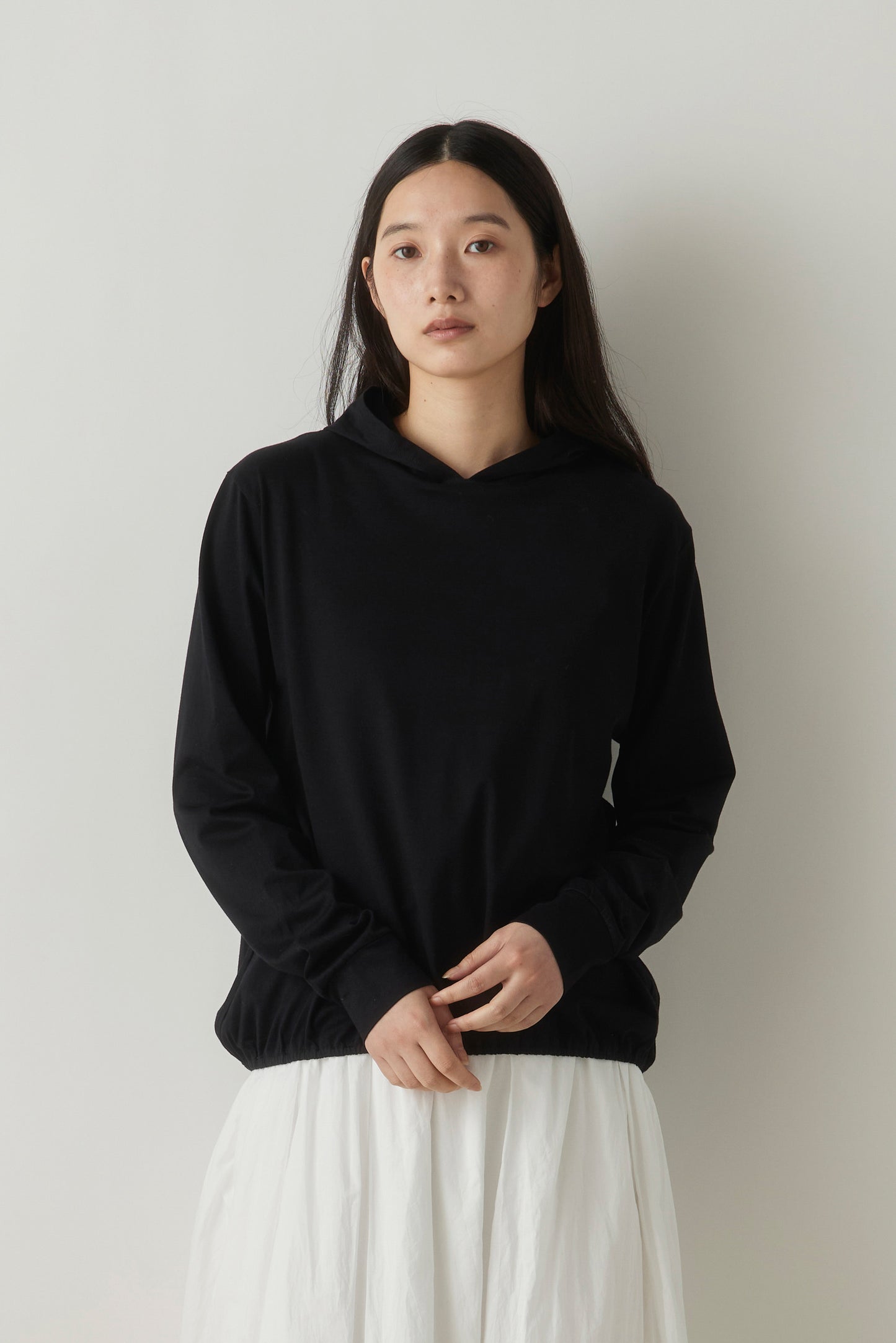 1-71982763　hooded pullover