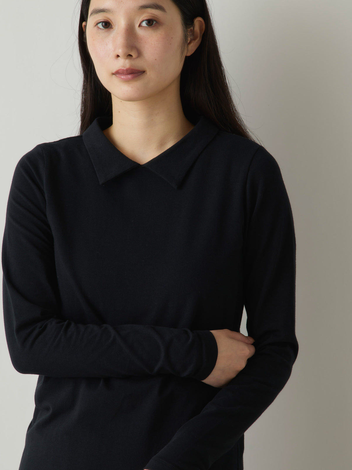 3-71892663 shirt collar pullover