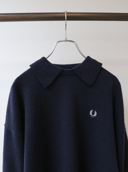 63F0138103　SPLIT CUFF COLLAERD jacket	K3128 /FRED PERRY