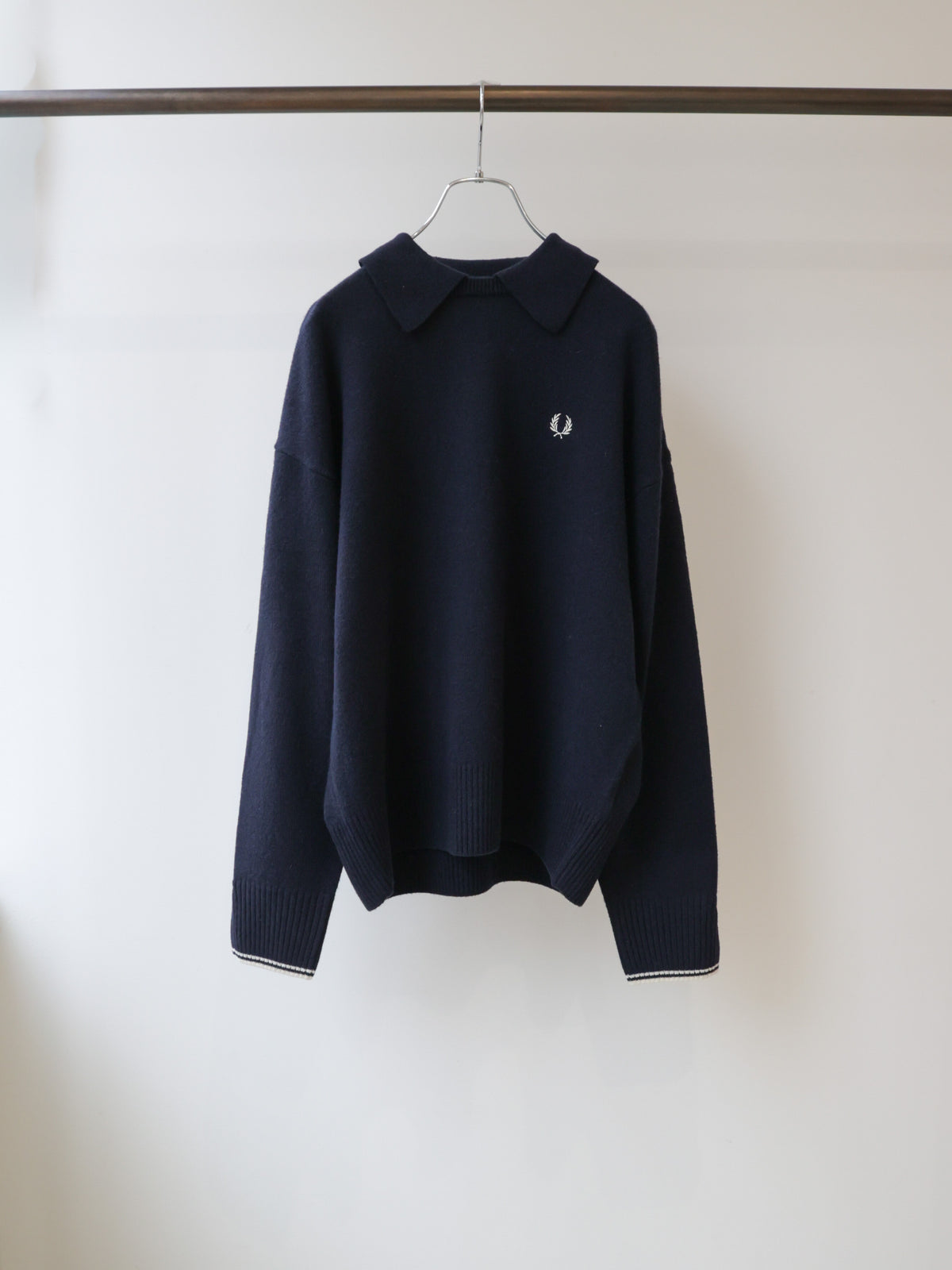 63F0138103　SPLIT CUFF COLLAERD jacket	K3128 /FRED PERRY