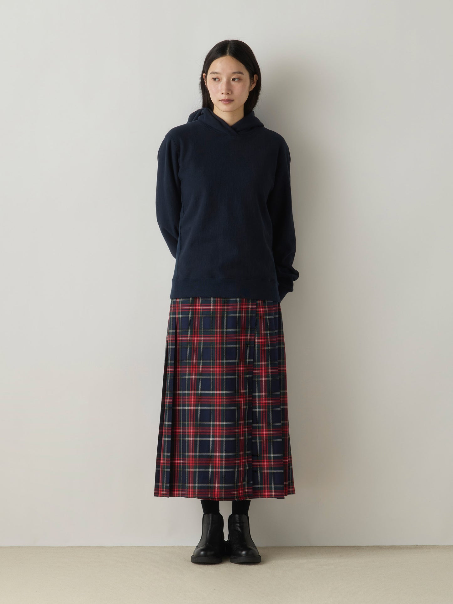 3-710302 loopwheele sweat parka
