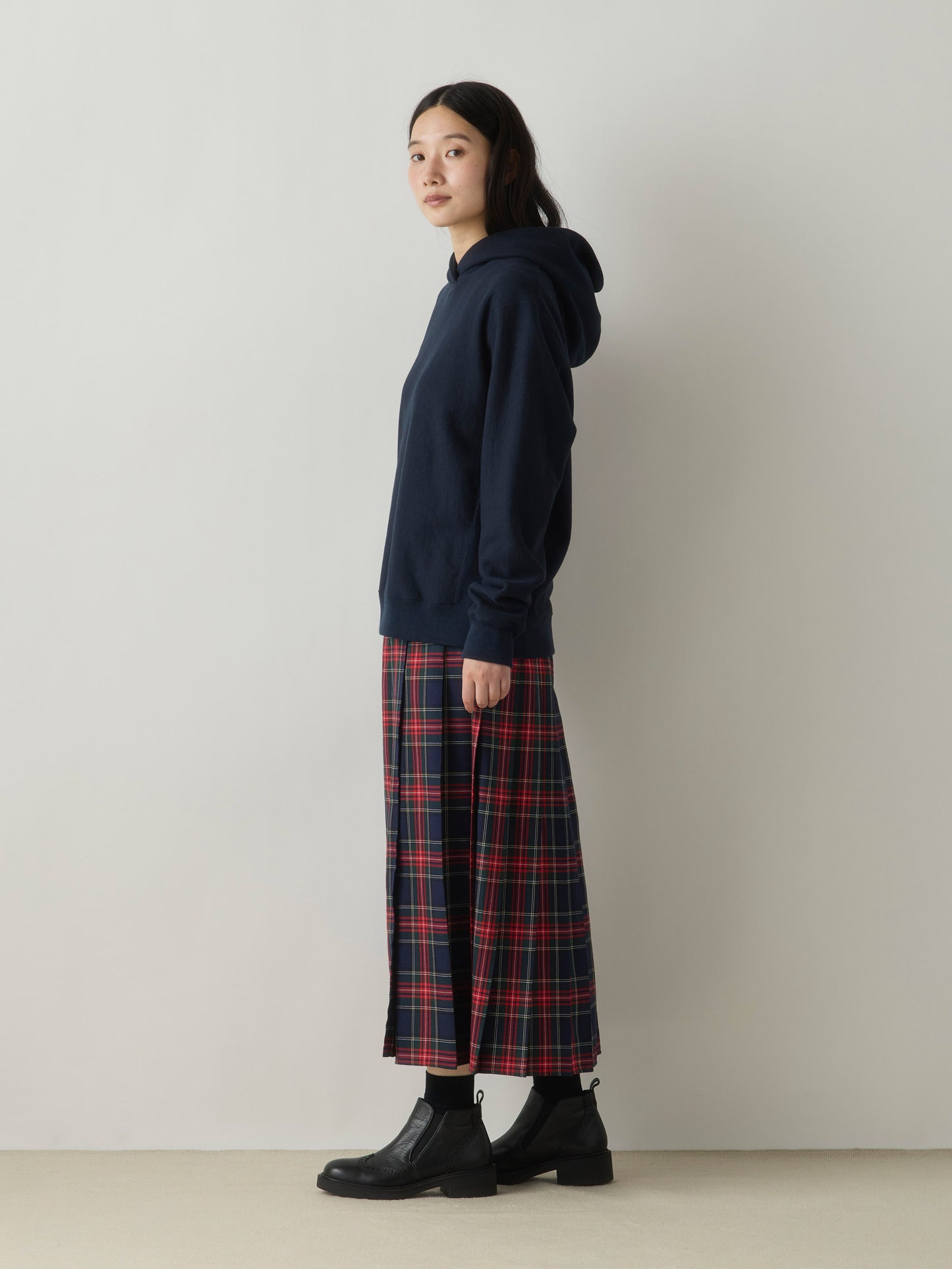 3-710302 loopwheele sweat parka