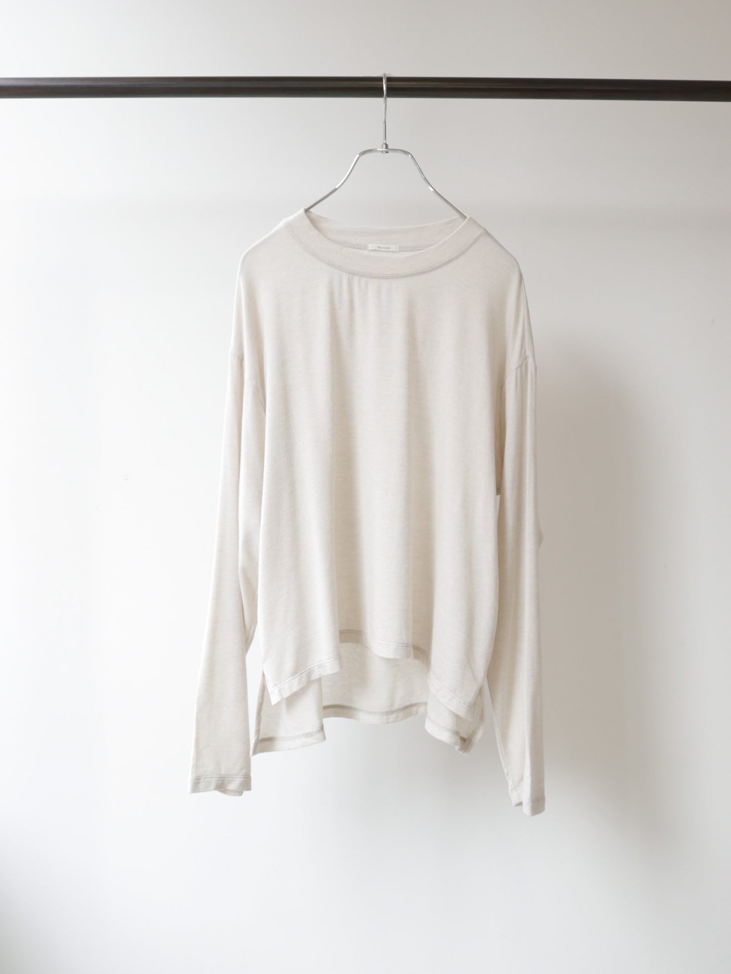 3-71030 smooth wool blend pullover