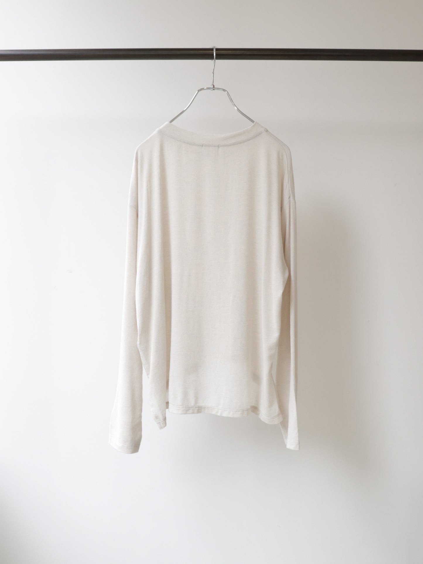 3-71030 smooth wool blend pullover