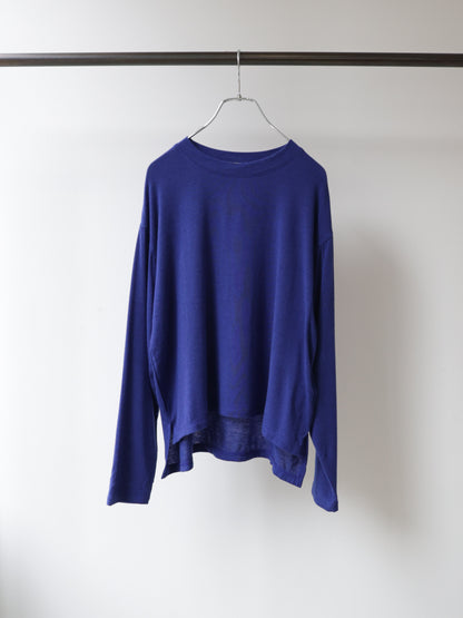 3-71030 smooth wool blend pullover