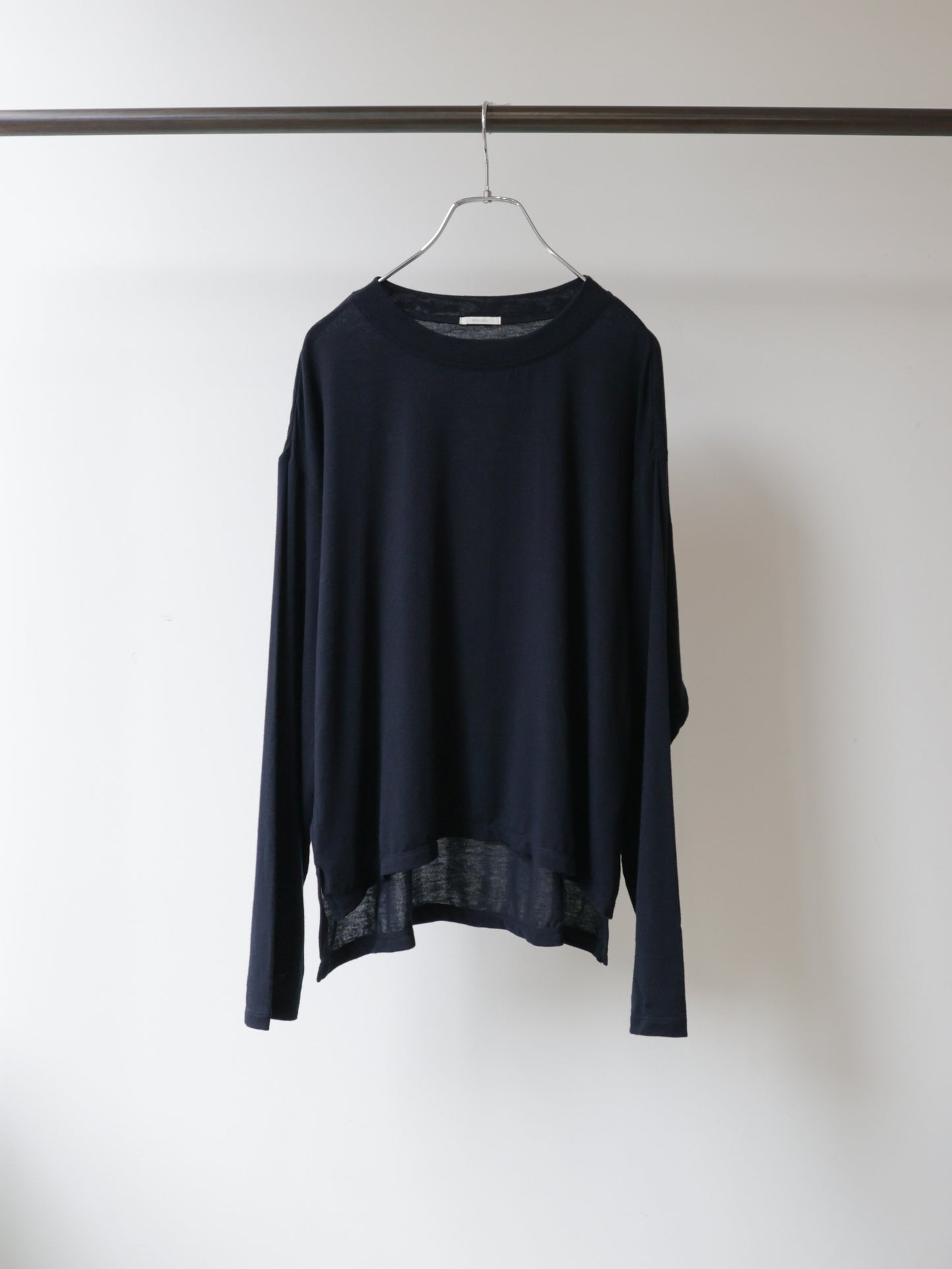 3-71030 smooth wool blend pullover