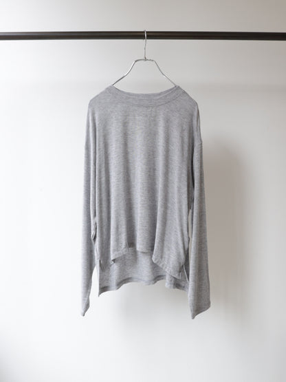 3-71030 smooth wool blend pullover