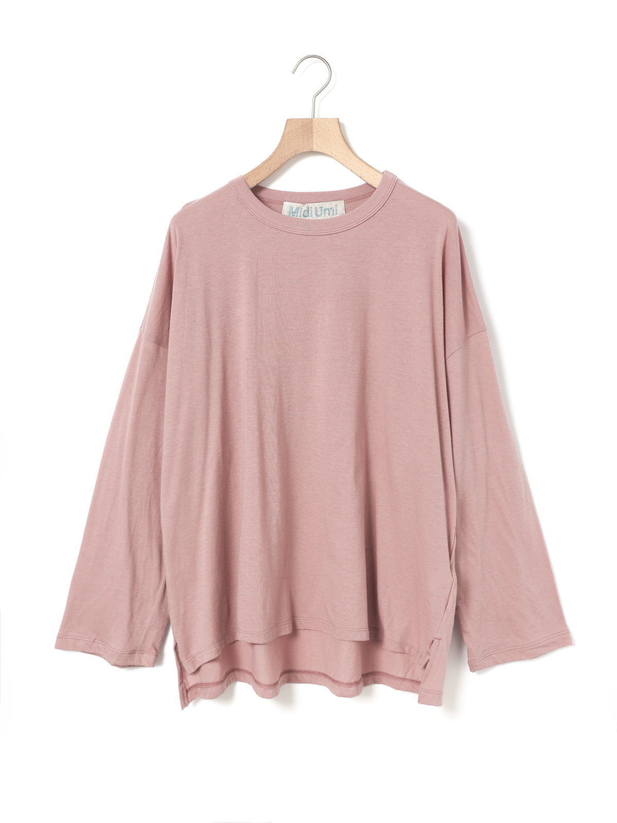 3-710334　sheer wide pullover
