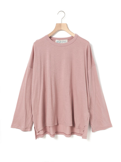 3-710334　sheer wide pullover