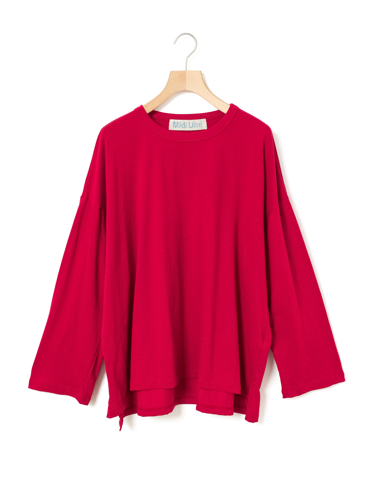 3-710334　sheer wide pullover