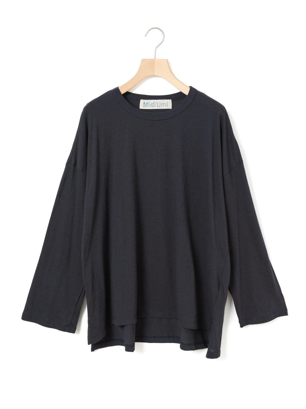 3-710334　sheer wide pullover