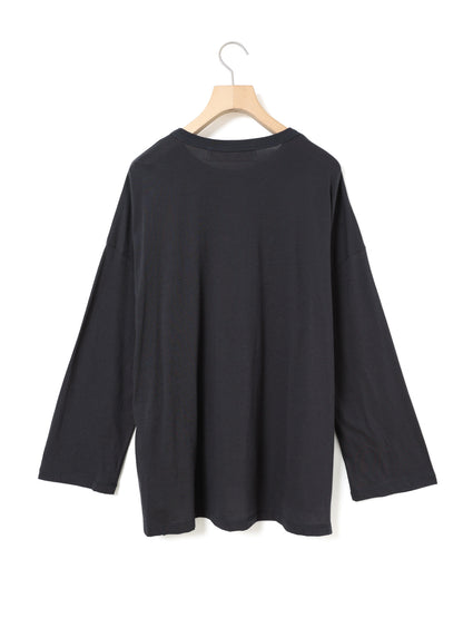 3-710334　sheer wide pullover