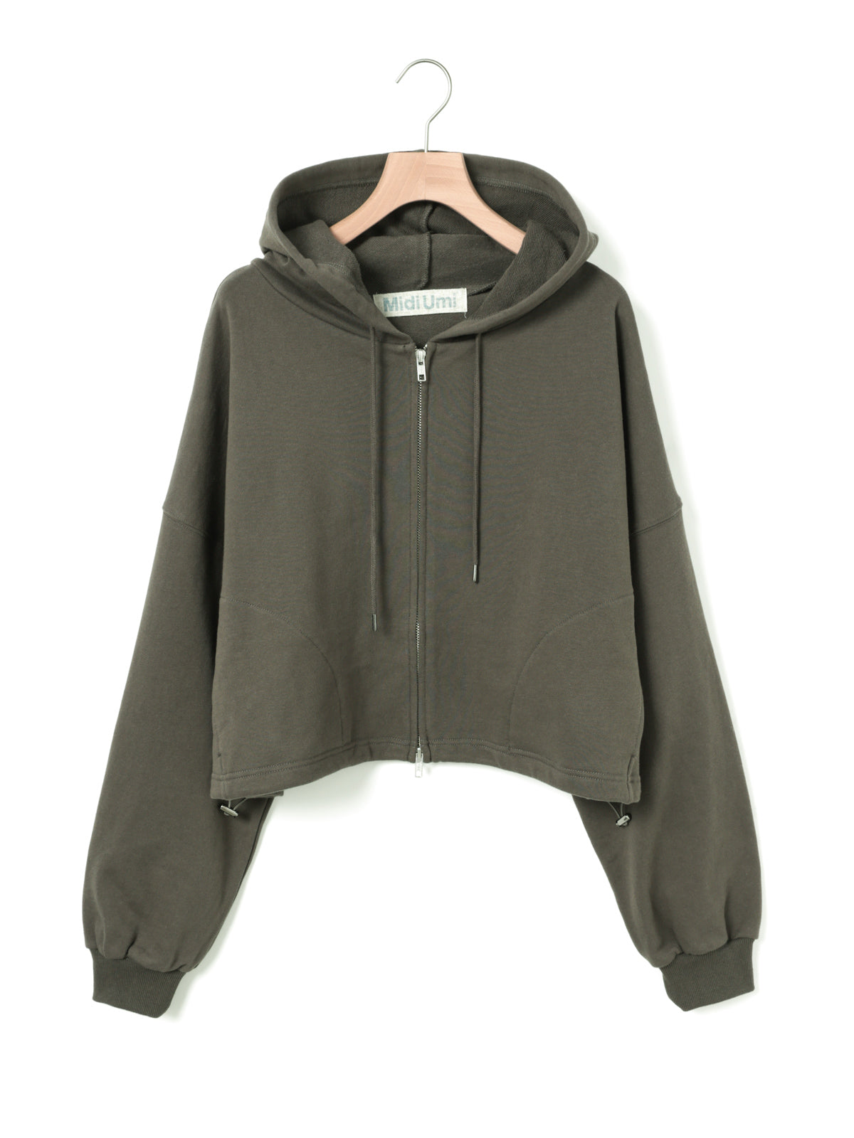 3-710337　dolman slv zip hoodie