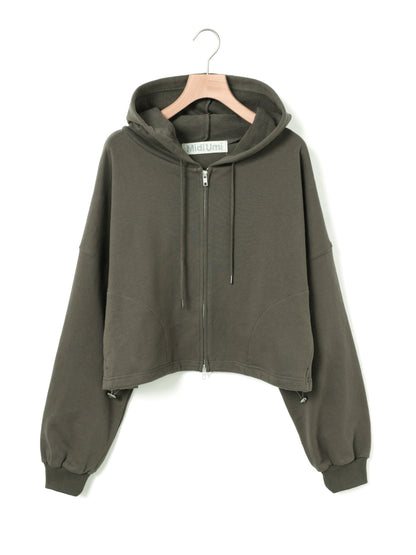 3-710337　dolman slv zip hoodie