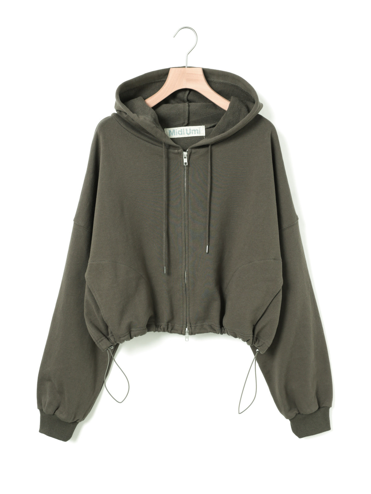 3-710337　dolman slv zip hoodie