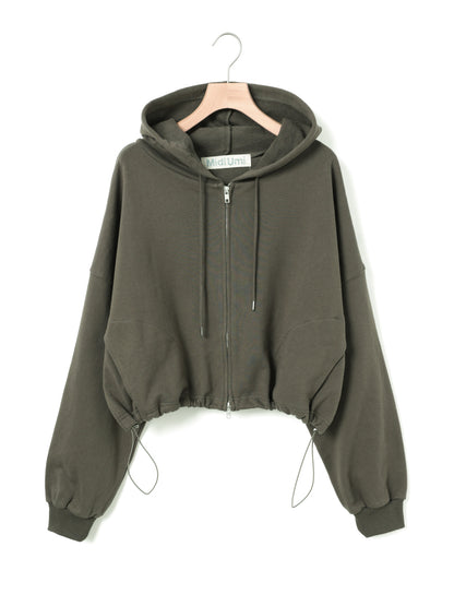 3-710337　dolman slv zip hoodie