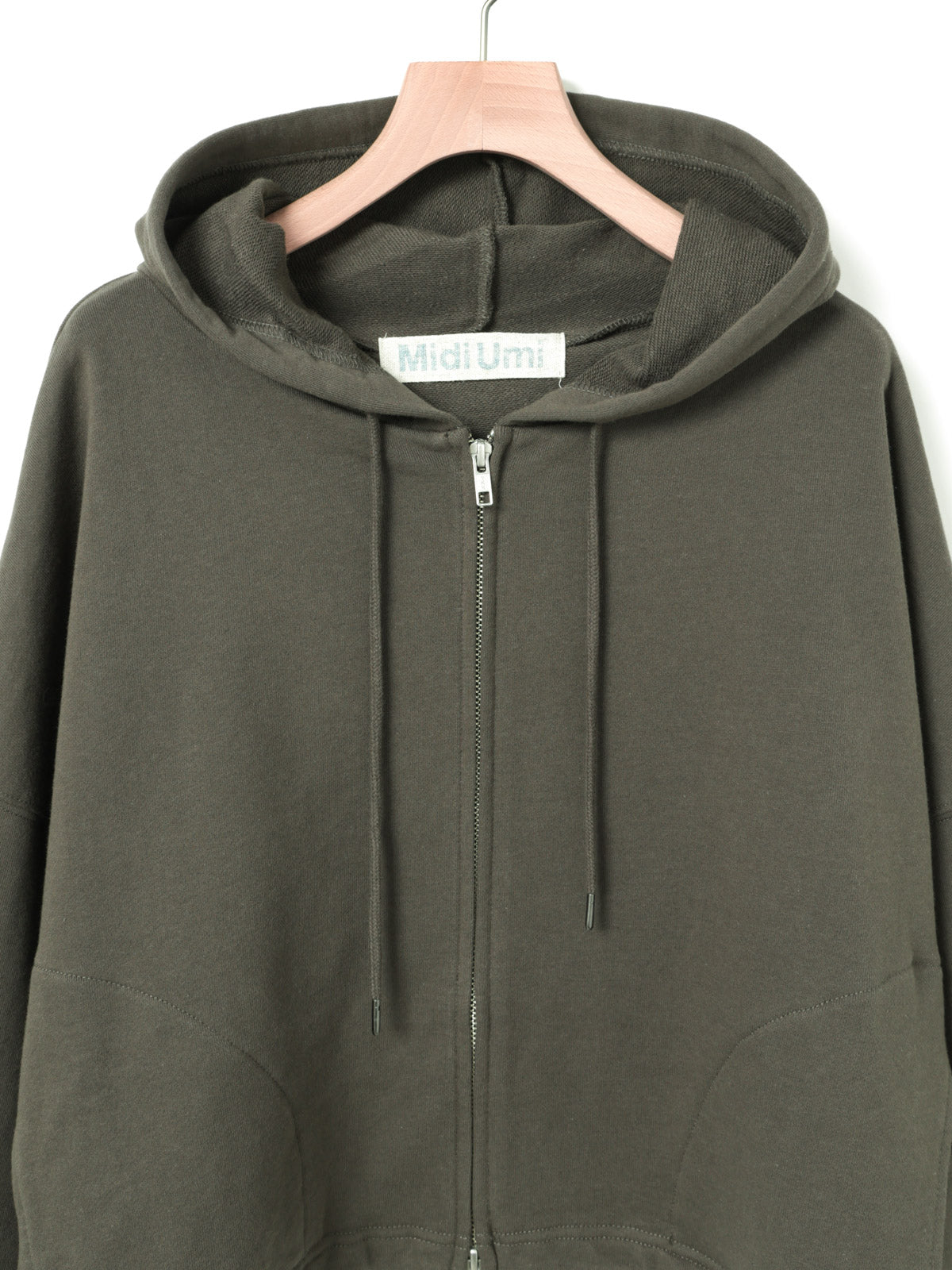 3-710337　dolman slv zip hoodie