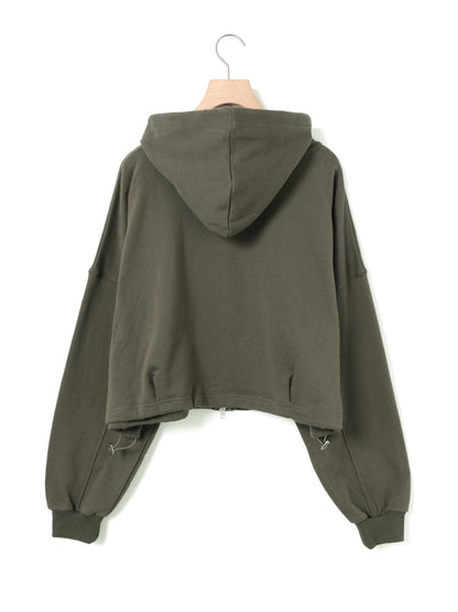 3-710337　dolman slv zip hoodie