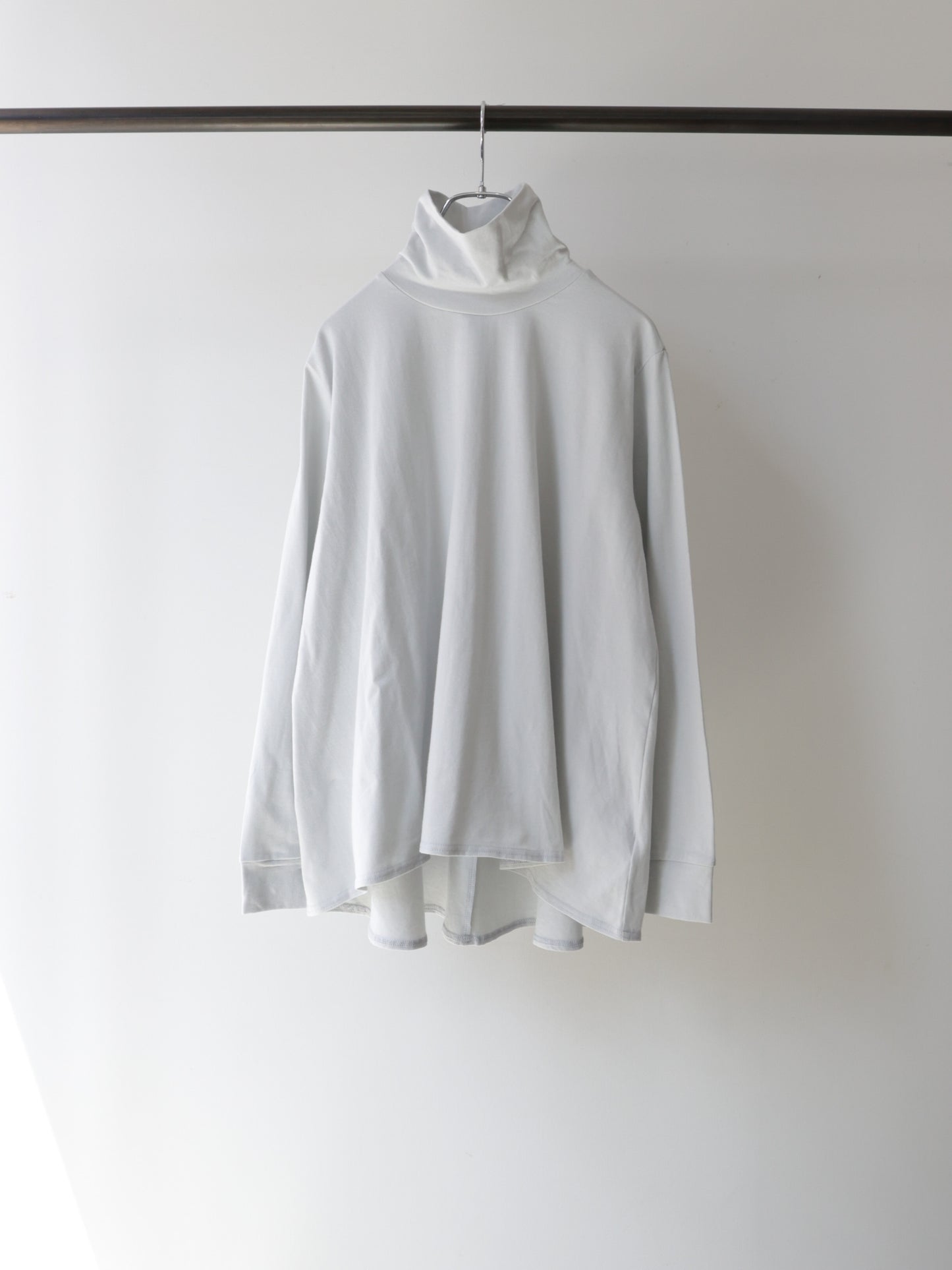 3-71999863 high neck flare pullover