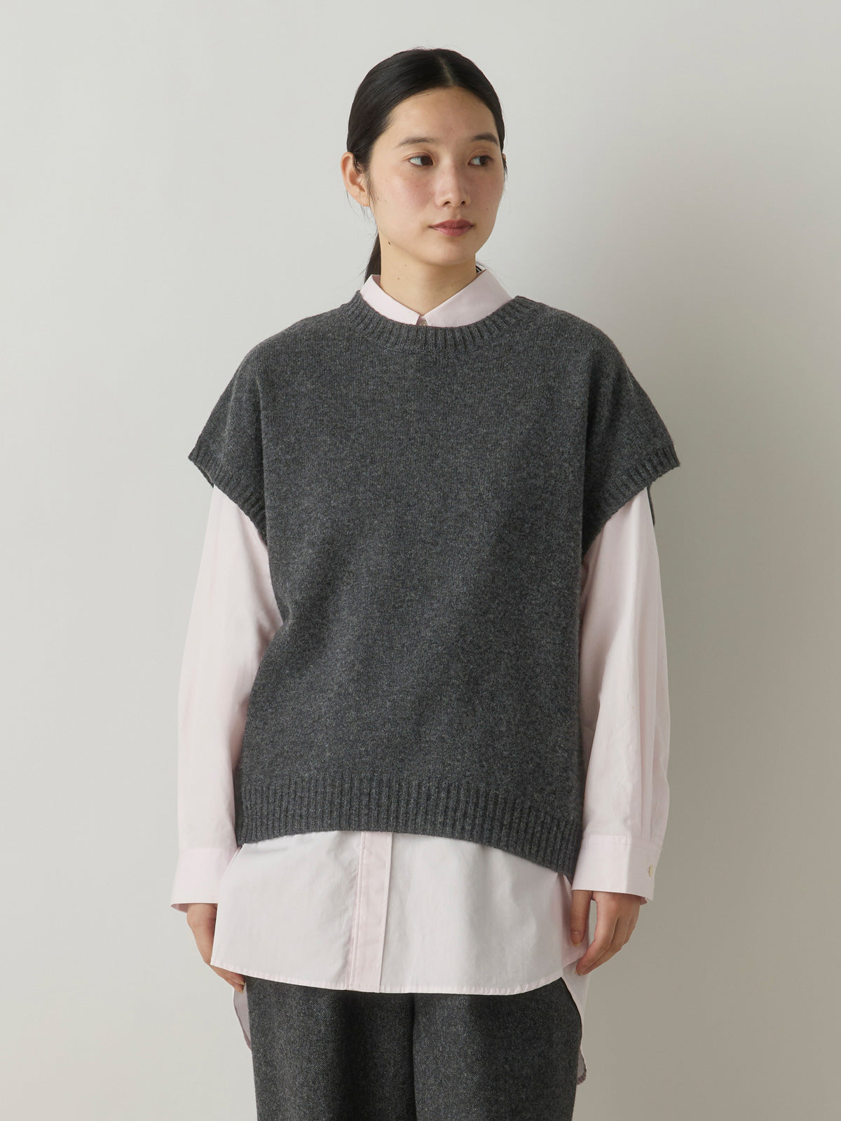 3-720250 shetland wool vest