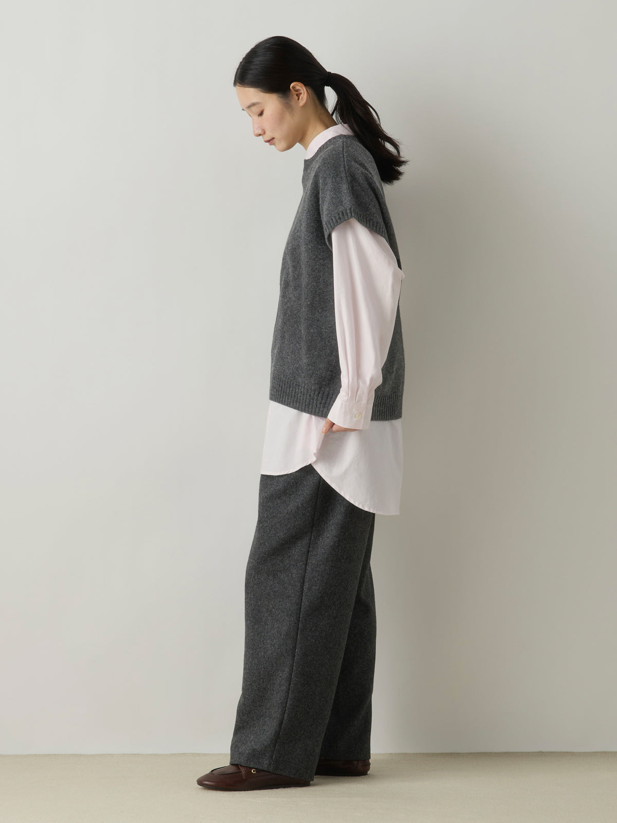 3-720250 shetland wool vest