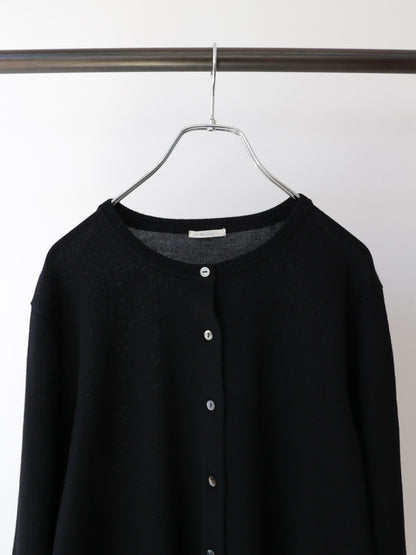 3-720278 crew neck knit cardigan