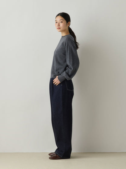 3-720279 crew neck knit pullover
