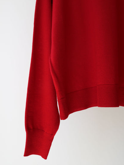 3-720279 crew neck knit pullover
