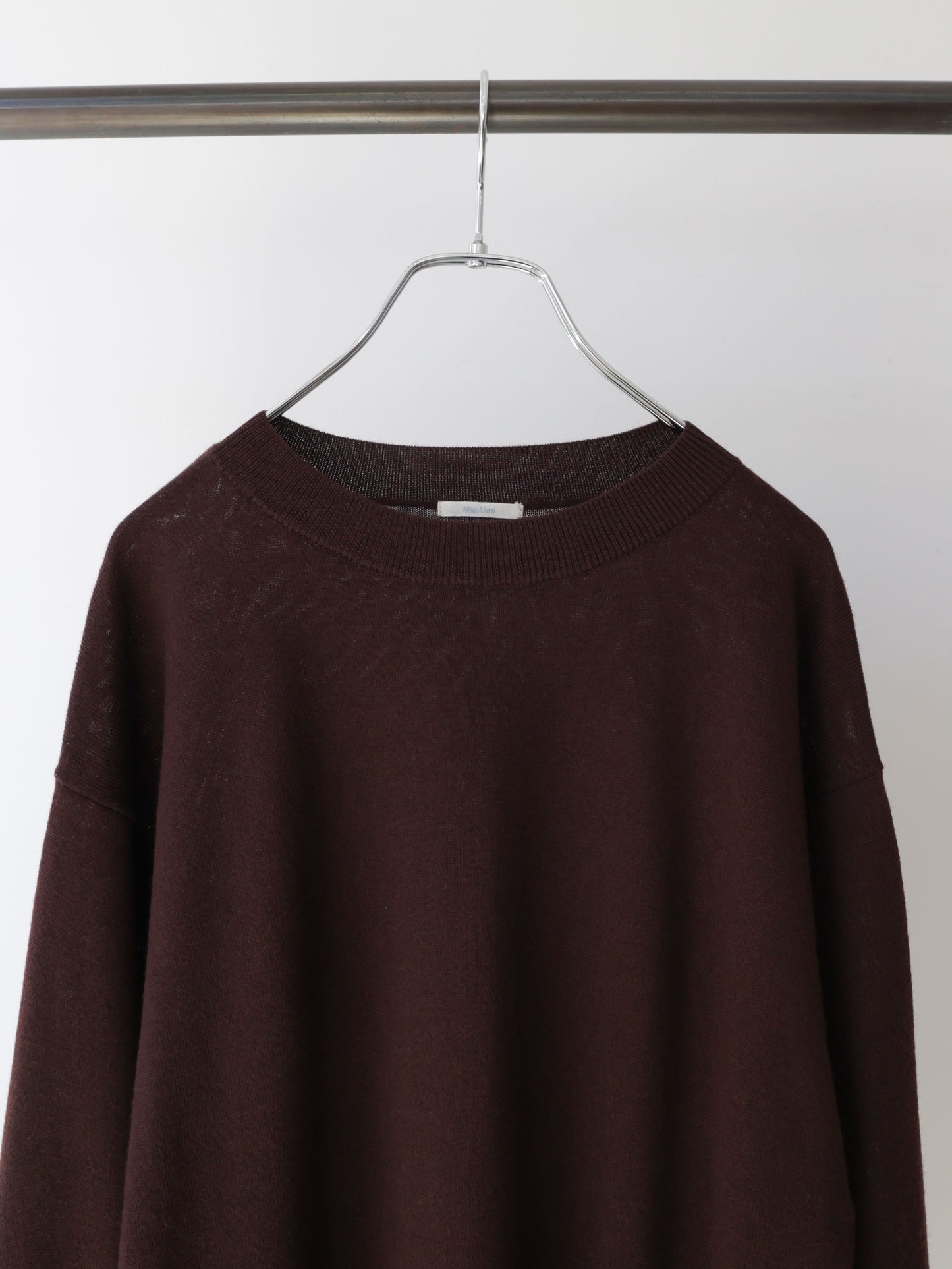 3-720279 crew neck knit pullover