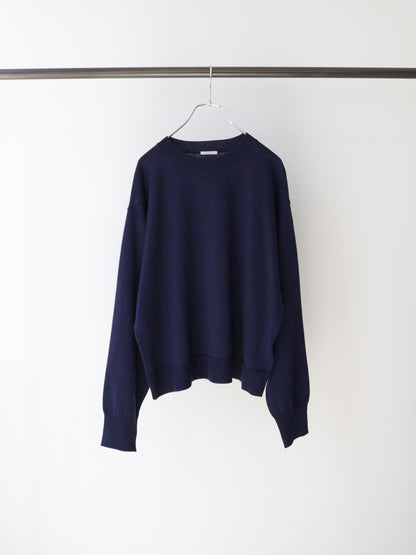 3-720279 crew neck knit pullover