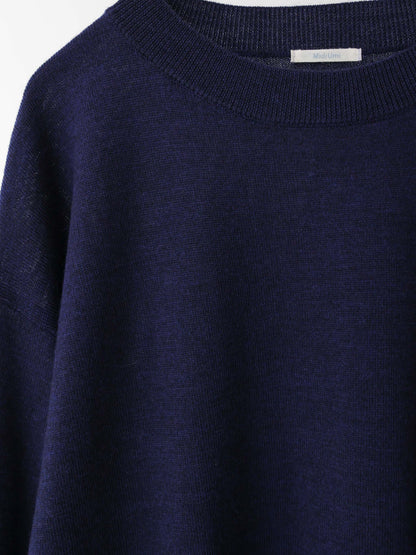 3-720279 crew neck knit pullover