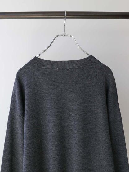 3-720279 crew neck knit pullover