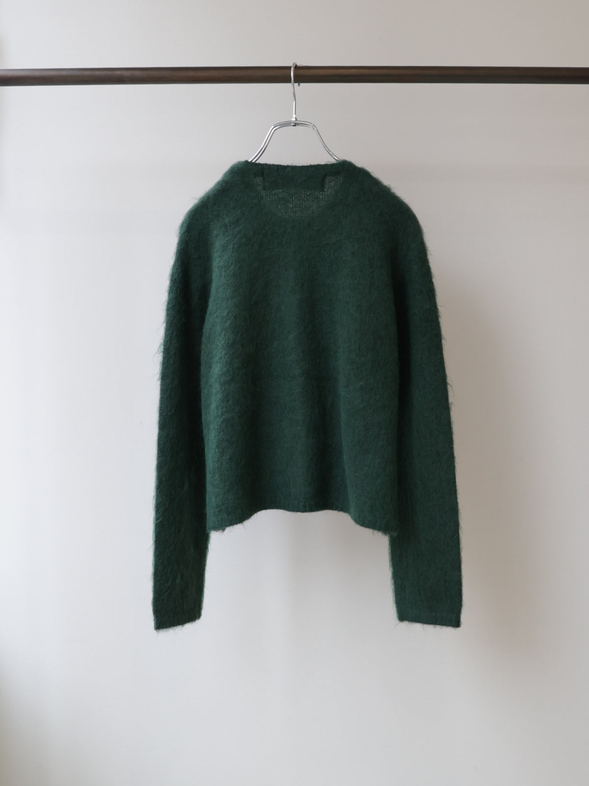 3-720283　shaggy knit cardigan