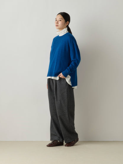 3-720297 wide knit pullover