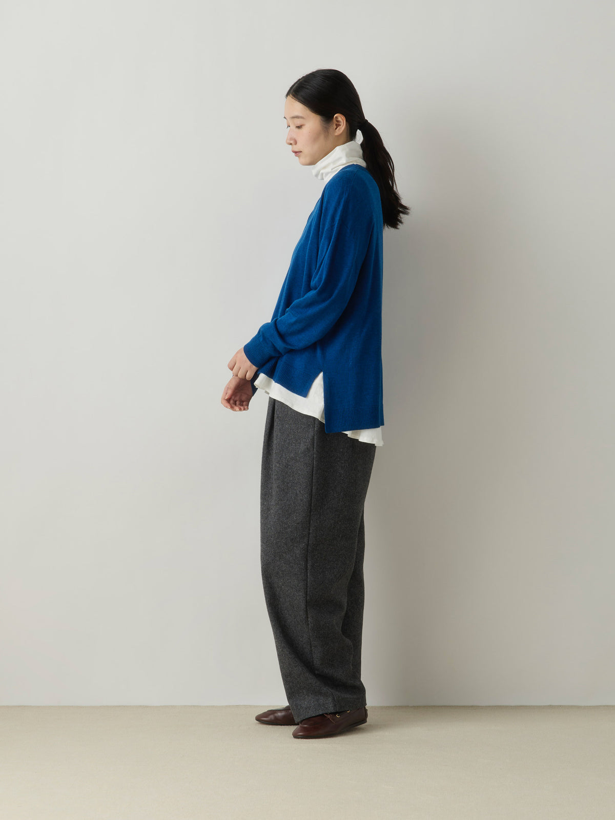 3-720297 wide knit pullover