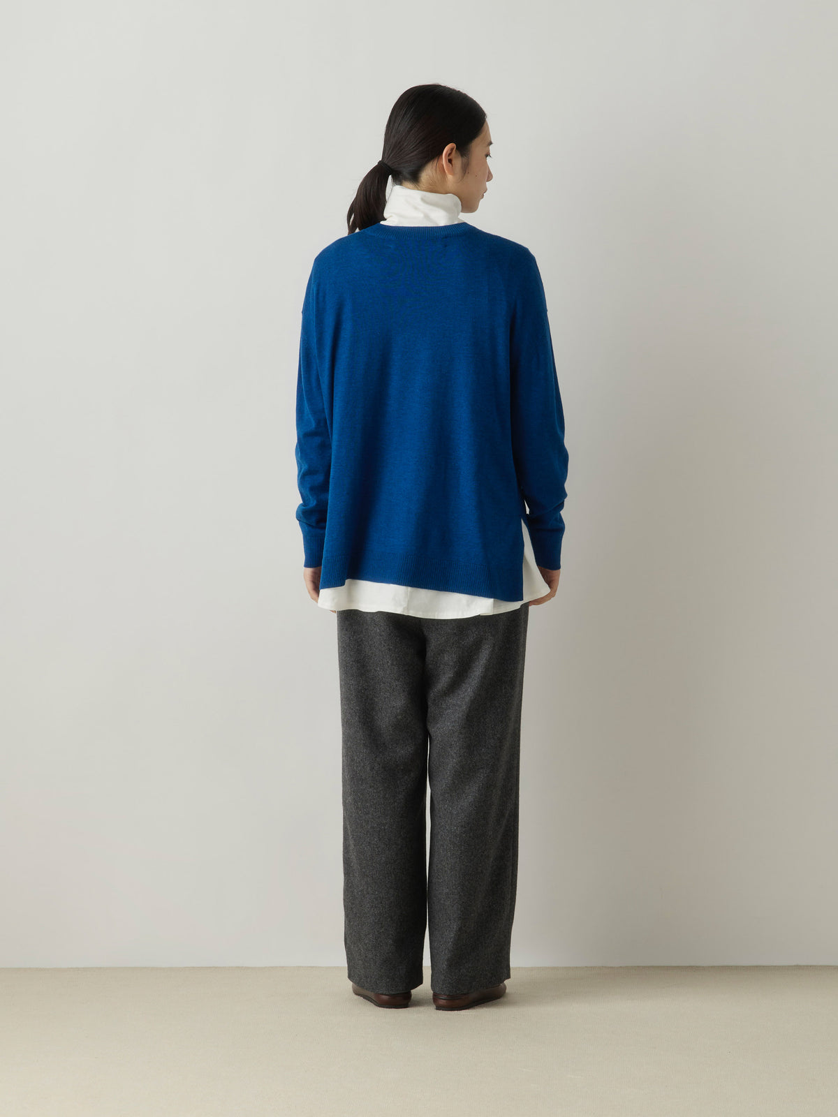 3-720297 wide knit pullover