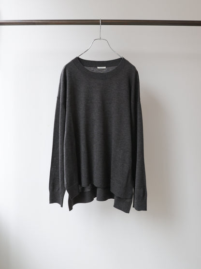 3-720297 wide knit pullover