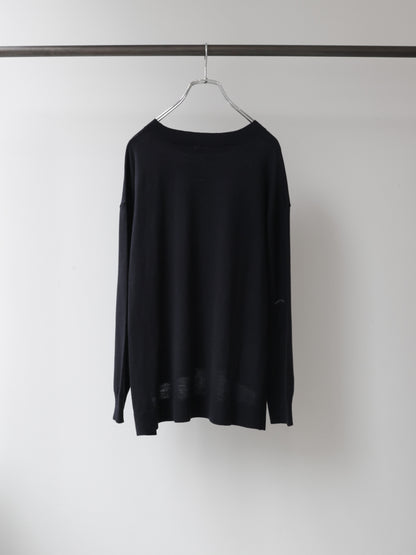 3-720297 wide knit pullover